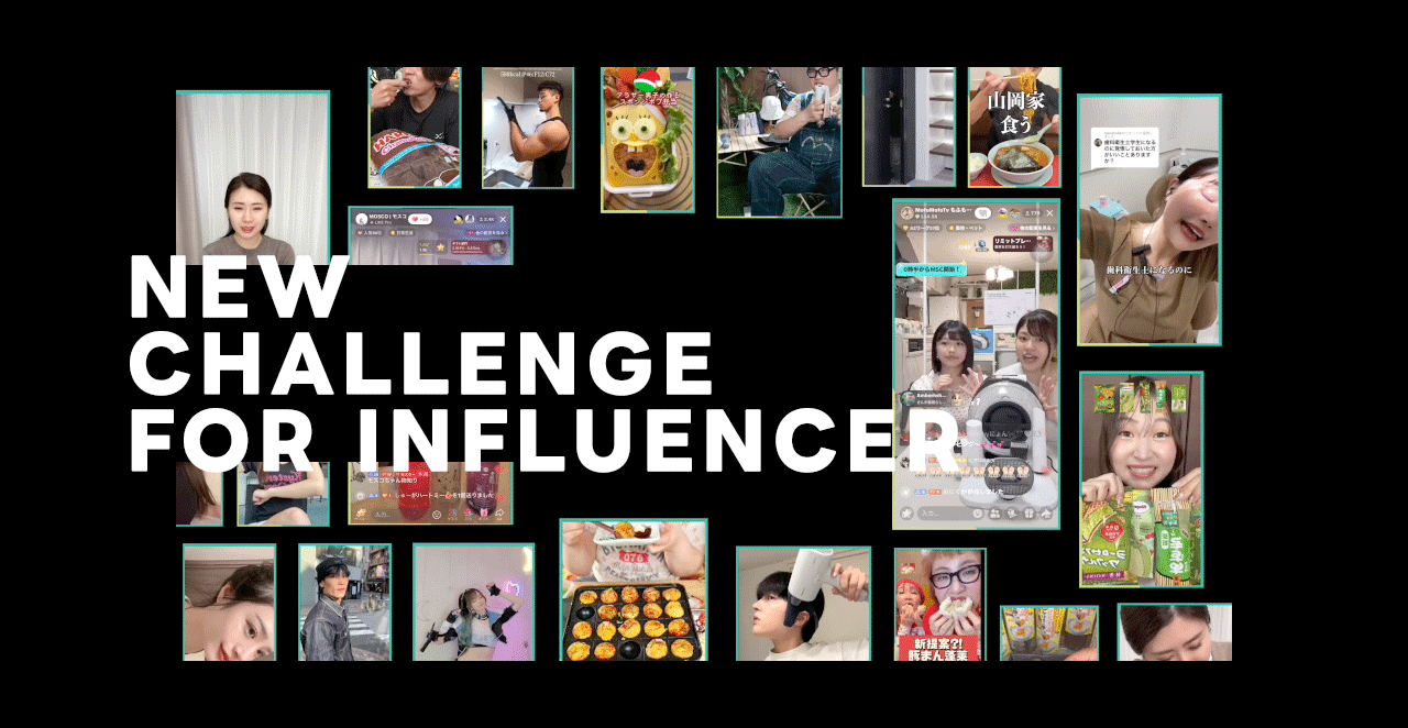 NEW CHALLENGE FOR INFLUENCER